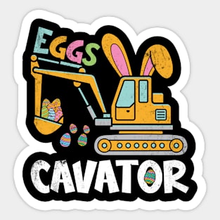 eggs cavator Easter Sticker